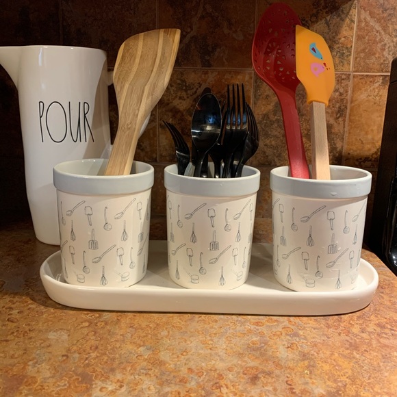 Rae Dunn Accents Rae Dunn Magenta Home Utensil Holder Poshmark